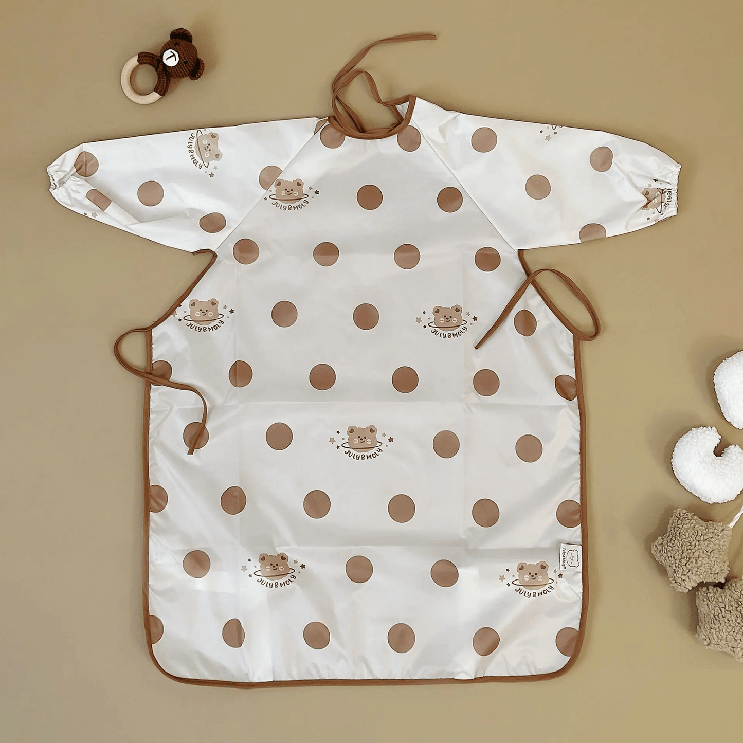 Bavoir Bébé Manches Longues | Plateau - NaylaBebe