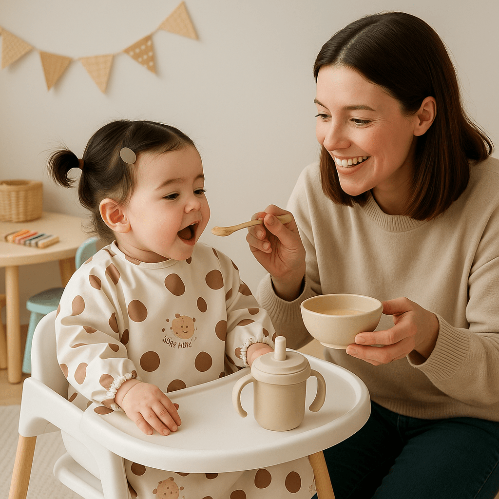 Bavoir Bébé Manches Longues | Plateau - NaylaBebe