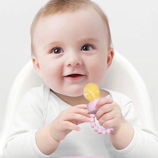 GRIGNOTEUSE BÉBÉ | 2 EN 1 ROSE - NaylaBebe