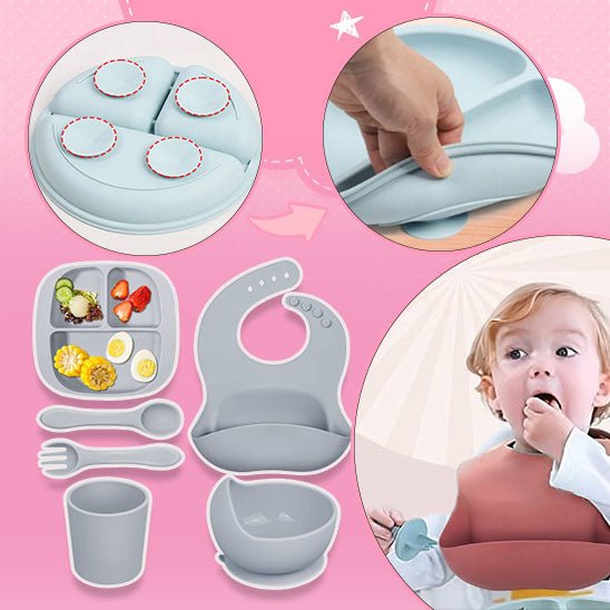 SILICOMFORT™ | Ensemble D'alimentation Pour Bébé - NaylaBebe