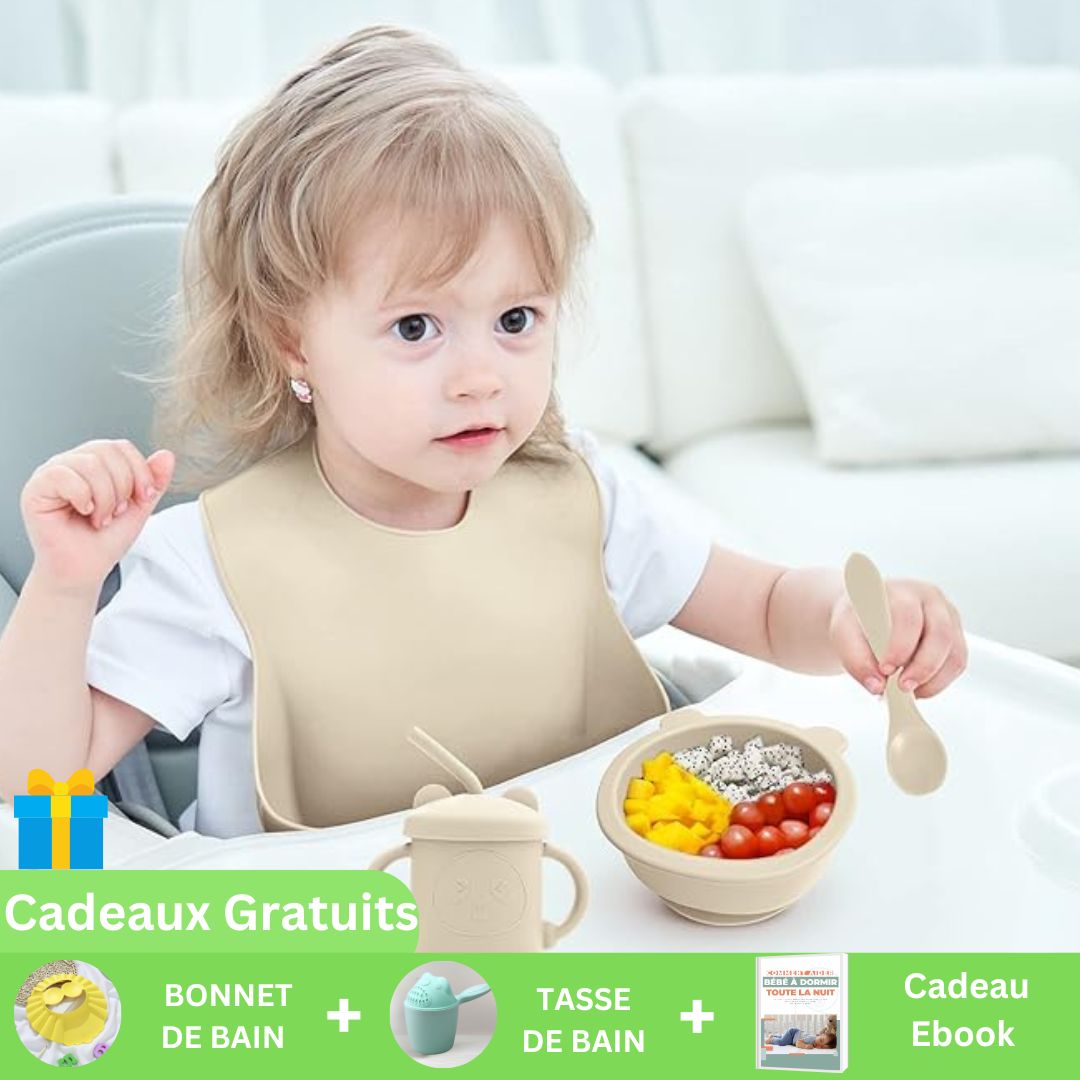 SiliComfort™ | Ensemble repas pour bébé