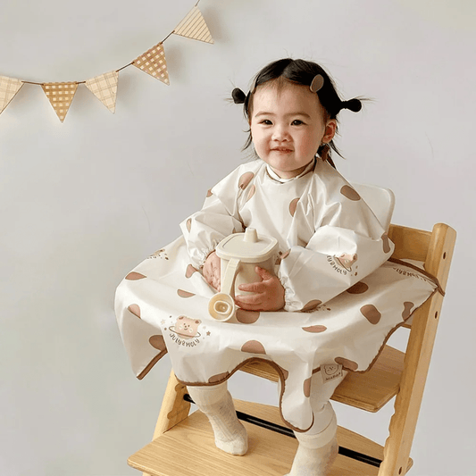 Bavoir Bébé Manches Longues | Plateau - NaylaBebe