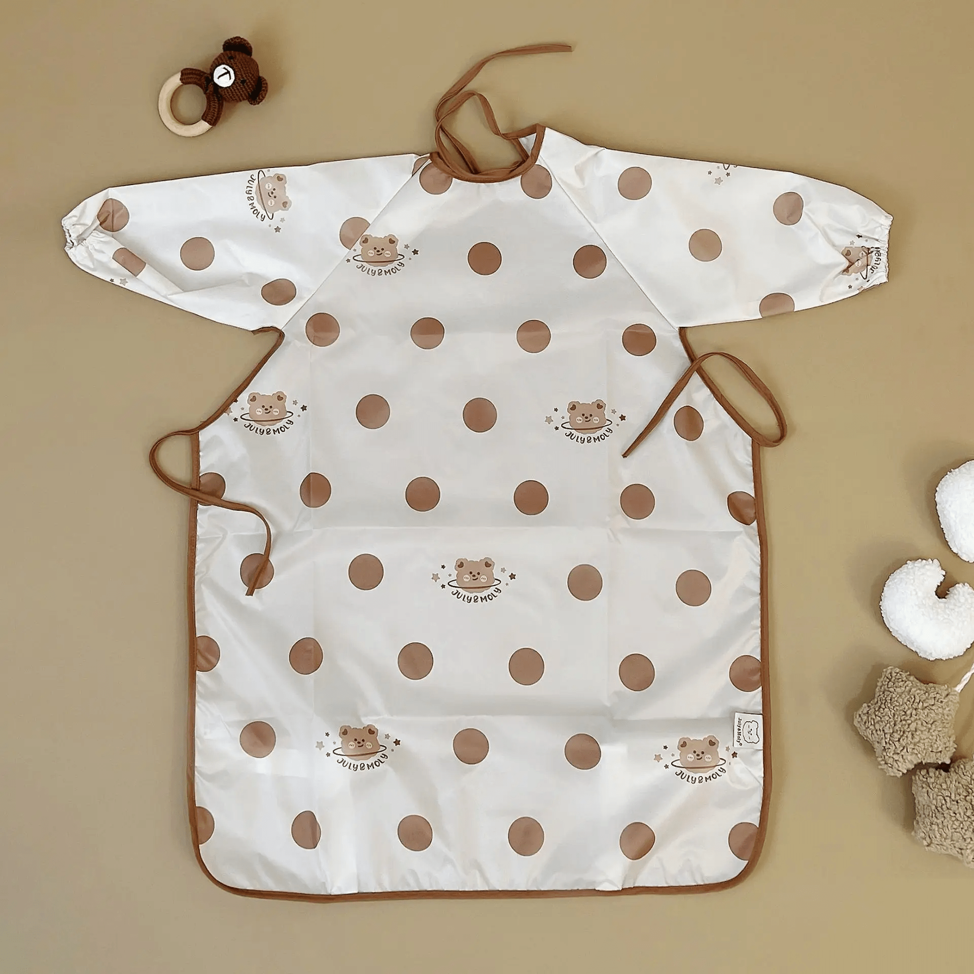 Bavoir Bébé Manches Longues | Plateau - NaylaBebe