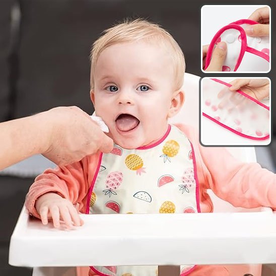 Bavoir Imperméable Ajustable pour Bébé | BabyStyle - NaylaBebe