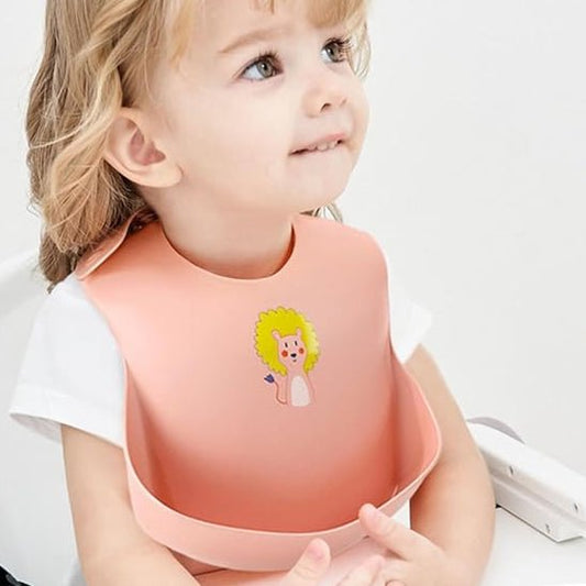Bavoir | Réglable en Silicone souple - NaylaBebe