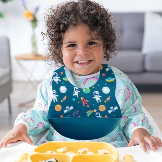 Bavoir silicone bébé | Avec motifs - NaylaBebe