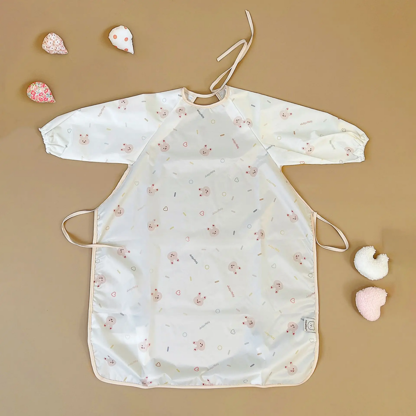 Bavoir Bébé Manches Longues | Plateau