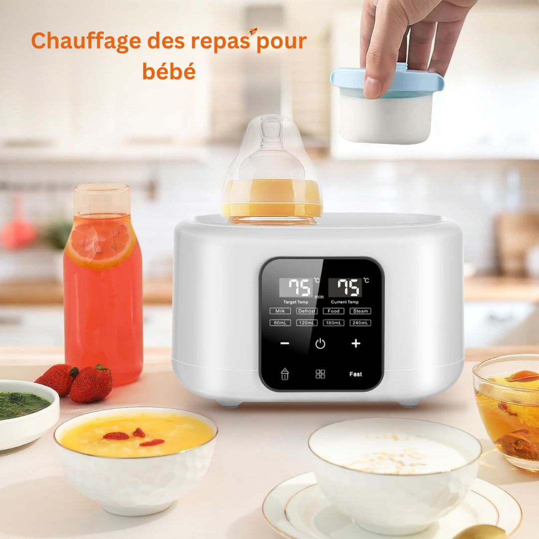 CHAUFFE BIBERON - INTELLIGENT - 6 EN 1 - NaylaBebe