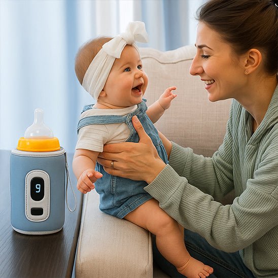 Chauffe biberon nomade | Cutypanda Chauffage Rapide et Pratique Partout - NaylaBebe