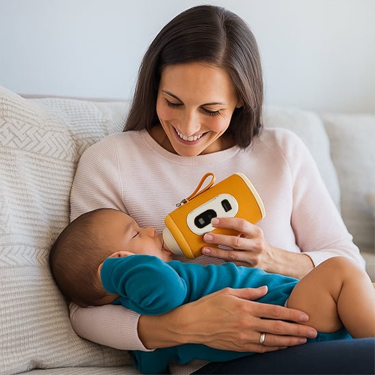 Chauffe biberon nomade | Cutypanda Chauffage Rapide et Pratique Partout - NaylaBebe