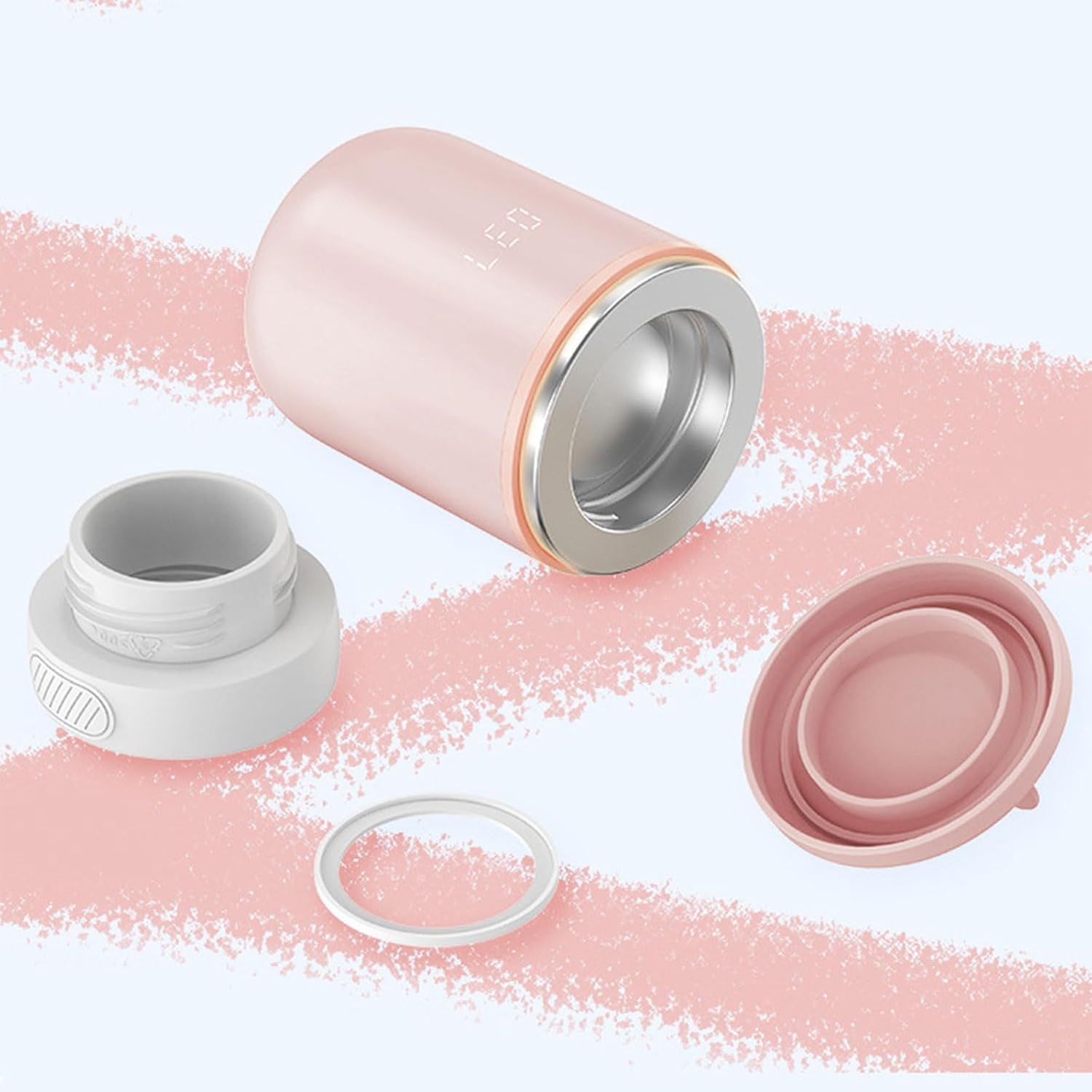 CHAUFFE BIBERON - ROSE - NaylaBebe