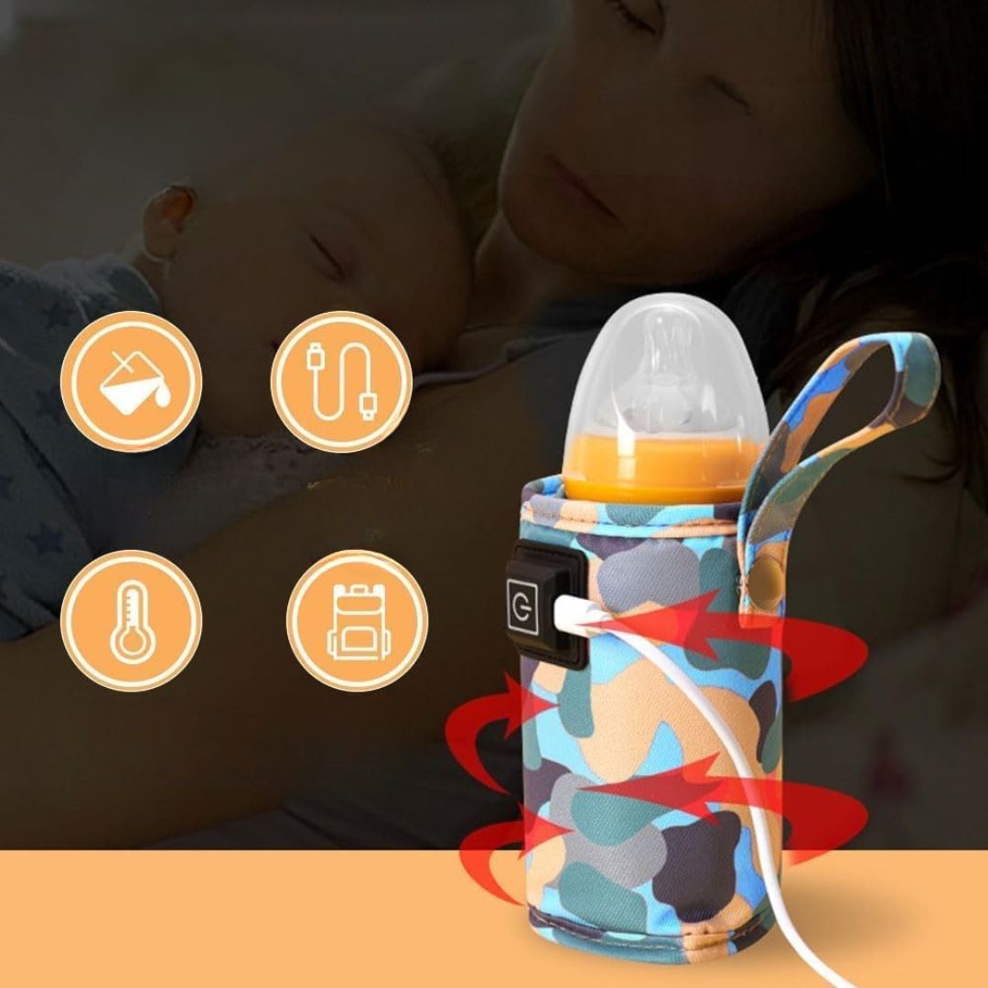 CHAUFFE BIBERON - USB - MULTICOLORE - NaylaBebe