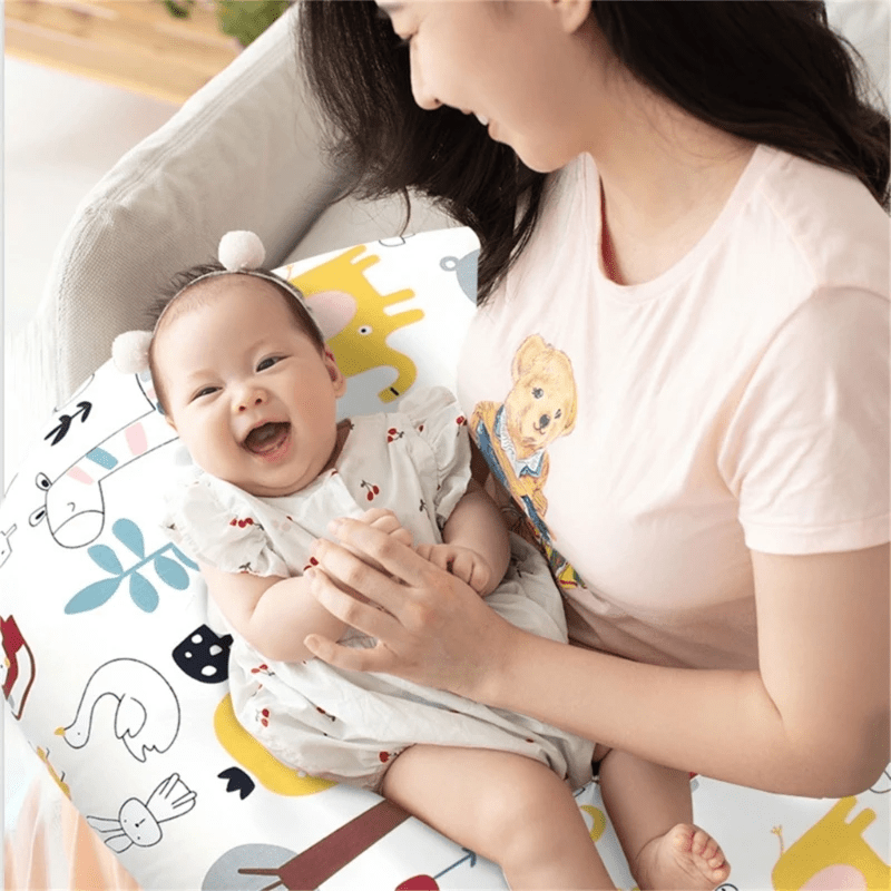 Coussin d'allaitement | oreiller liaison mère bébé - NaylaBebe