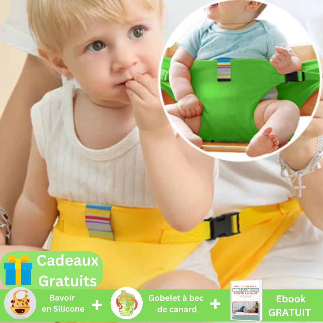 EasyBabyBelt™ - Ceinture de chaise portable - NaylaBebe