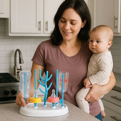 Egouttoir biberon | Pratik+ - NaylaBebe