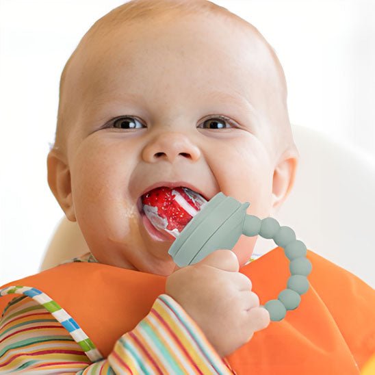 GRIGNOTEUSE BÉBÉ | 2 EN 1 GRIS - NaylaBebe