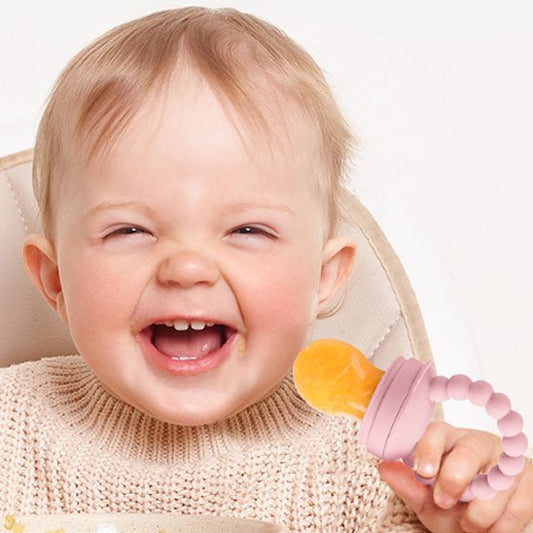 GRIGNOTEUSE BÉBÉ | 2 EN 1 ROSE - NaylaBebe