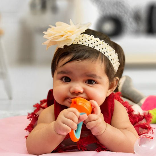 GRIGNOTEUSE BÉBÉ | DURABLE ORANGE - NaylaBebe