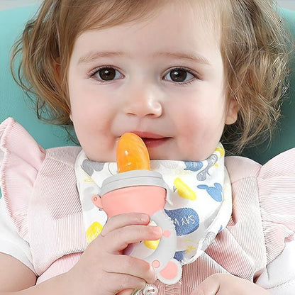 GRIGNOTEUSE BÉBÉ | NOUNOU WHITE BLUE - NaylaBebe