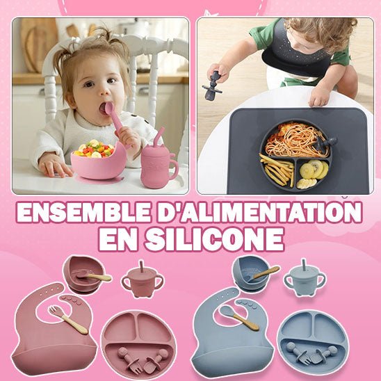 SILICOMFORT™ | Ensemble D'alimentation Pour Bébé - NaylaBebe