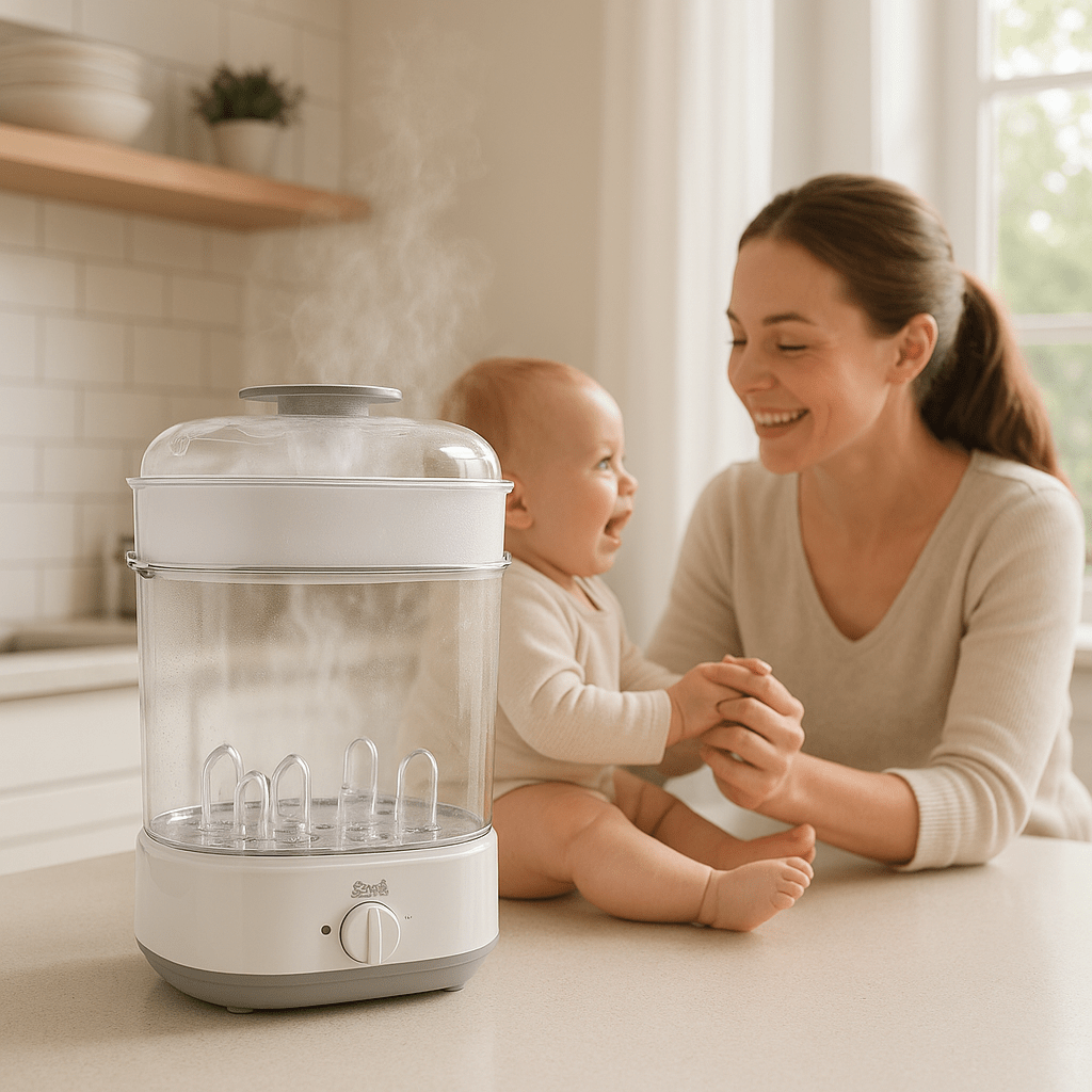Stérilisateur Biberon Compact | BébéHygiène - NaylaBebe